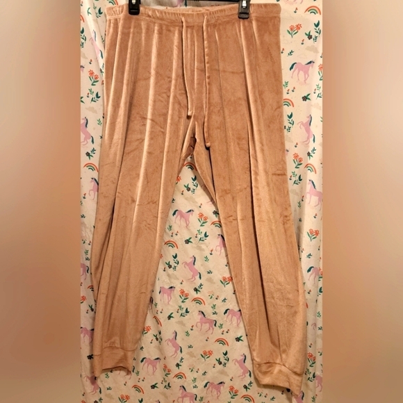 Juicy Couture Pants - Vintage Y2K Juicy Couture Blush Pink Casual Track Pant Jogger w/ Bling Bum SZ XL